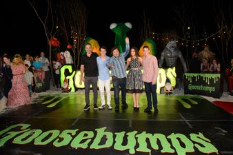 Pic: Memory lane has never looked spookier than the Goosebumps movie poster