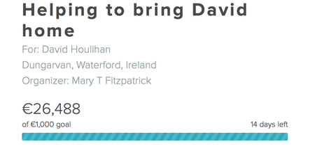 Over €28k raised online to bring remains of drowning victim David Houlihan home from Thailand