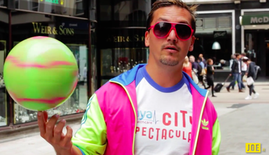 JOE meets 5-time World Record football freestyler, throws down the gauntlet