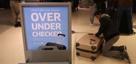 Man has too many clothes in his carry on luggage, he does what we’re all thinking to avoid a fee