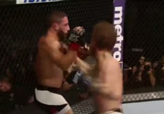 Video: The moment Conor McGregor knocks out Chad Mendes to claim UFC title