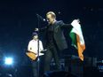 Video: Intimate footage of U2 performing with the Ireland flag in the States