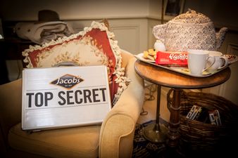 Win: A luxury trip for two to a secret location by guessing the location of the Top Secret Fig Rolls briefcase