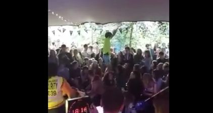 Video: Security tried to slow this lad down at Longitude – they failed miserably