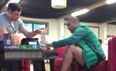 Video: Conor Murray ruins Felix Jones and Simon Zebo’s game of Jenga