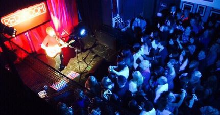 A video and photos from Ed Sheeran’s secret gig in Dublin tonight