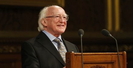 President Higgins leads housing crisis debate in rousing speech on Saturday