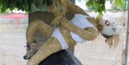 Pic: Luis Suarez, Michael D Higgins and Miley Cyrus are all here in wonderful scarecrow form