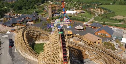 Video: This drone footage of the Cú Chulainn rollercoaster at Tayto Park is spectacular