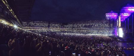 Videos and pictures from Ed Sheeran’s massive Croke Park show tonight