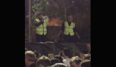 Video: Irish crowd control at its very best outside Croke Park last night