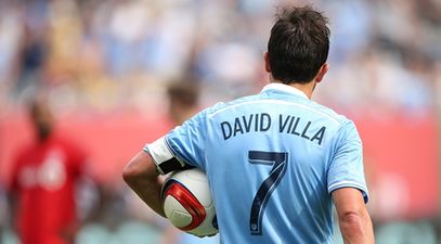 Video: If David Villa’s first-touch was a person then you would shift the face off of it