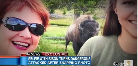 Video: This must be the stupidest selfie that has ever been taken