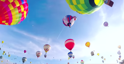 Video: New hot air balloon record set in France with spectacular scenes