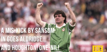 REELING IN THE EUROS: Looking back on Ireland’s famous win against England at Euro ’88