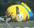 Pics: Massive inflatable Minion gets loose in Dublin and causes traffic mayhem