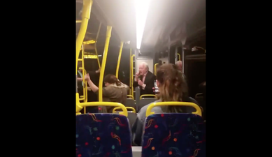 Video: There was a very random singsong on Dublin Bus last night
