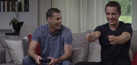 Video: Jamie Carragher and Gary Neville are having the craic picking their FIFA ’16 dream team