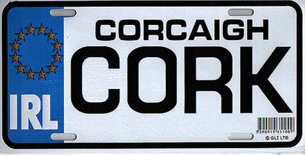 Pic: Cork people will definitely appreciate this quirky licence plate spotted in Luxembourg