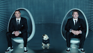 Video: Dan Carter and Richie McCaw star in this funny/cringe Men In Black-themed commercial