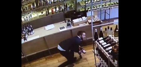 Video: If you like alcohol then this man in an off-licence might be your new hero