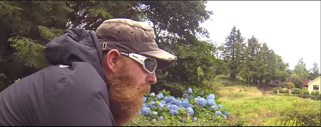 Pic: This Irish fella met a very special cyclist on his trek around the Wild Atlantic Way