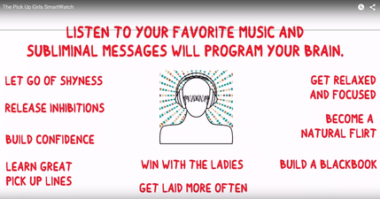 Video: Check out the ‘Pick Up Girls’ Smartwatch that promises to make you better with the ladies