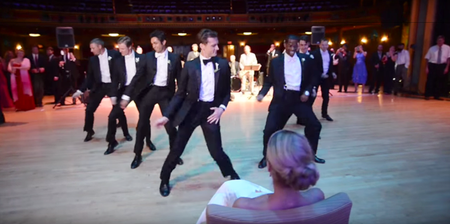 Video: Watch this groom and his eight friends perform the best wedding dance ever