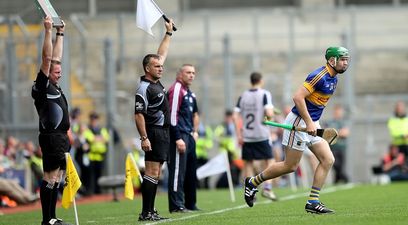 PIC: A lovely comic-book style account of Noel McGrath’s heroic return to action at the weekend