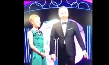 VIDEO: Daithi O’Sé cruelly left the Galway Rose hanging after she moved in for a kiss last night