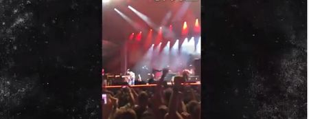 Video: Mumford and Sons try to be badass during a gig but end up injuring one of their fans