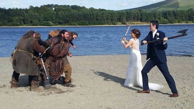 PIC: This Irish couple managed to get one of the most badass wedding photos of all-time this weekend