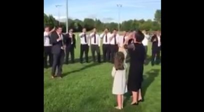 VIDEO: Midleton rugby players pay touching tribute to teammate who died last week