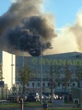 PIC: Flights have now resumed at Dublin Airport following a fire this morning