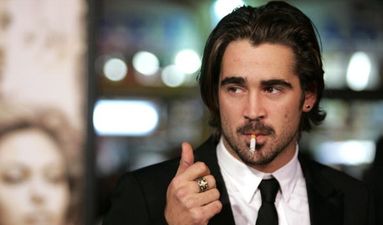 Colin Farrell quit smoking by using a very strange method