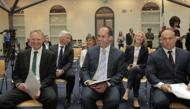 Joe Schmidt and others were given Irish citizenship today