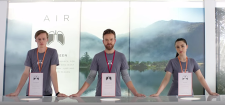 VIDEO: Strange new advert appears to be selling air