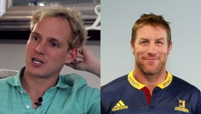 Video: All Blacks star Brad Thorn makes absolute bits of Made in Chelsea star