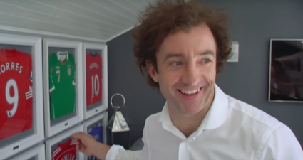 VIDEO: Stephen Hunt’s incredible jersey room has one name you would never expect to see