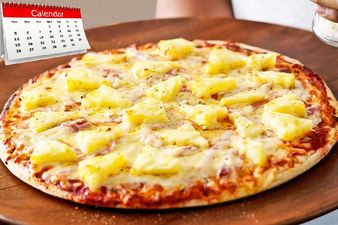 PIC: Dublin guys make their friend a ridiculous “pizza cake” for his 25th birthday