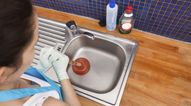 This handy trick could stop your kitchen sink from clogging and smelling
