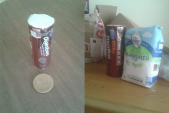 PIC: Mayo man complains to Aldi about his biscuits and gets a great response