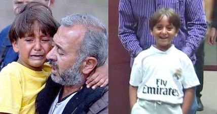 VIDEO: Syrian refugees kicked by camerawoman treated like VIPs by Real Madrid