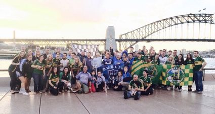 PIC: GAA fans band together in Sydney to watch the All-Ireland final