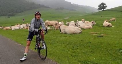 The Cork guy that’s cycling home from Spain for his club’s County Final