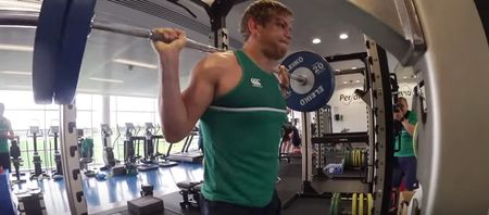 VIDEO: The gym routine of the Irish forwards is very impressive