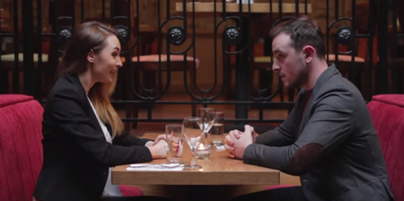 VIDEO: What you think versus what you actually say – A first date