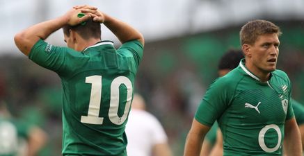 ‘Do I have to run that call for him?’ Ronan O’Gara reveals how Munster forwards first treated Jonny Sexton