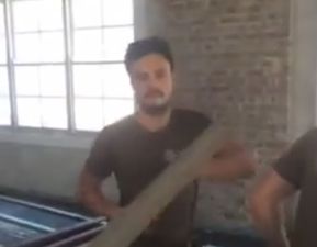 VIDEO: Builder drives his co-worker mad with these workplace-based puns