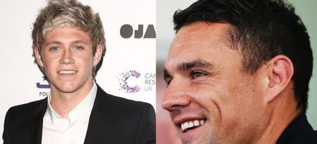 PIC: Who knew New Zealand’s Dan Carter and One Direction’s Niall Horan were pals?